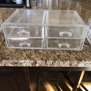 Acrylic Makeup organizers